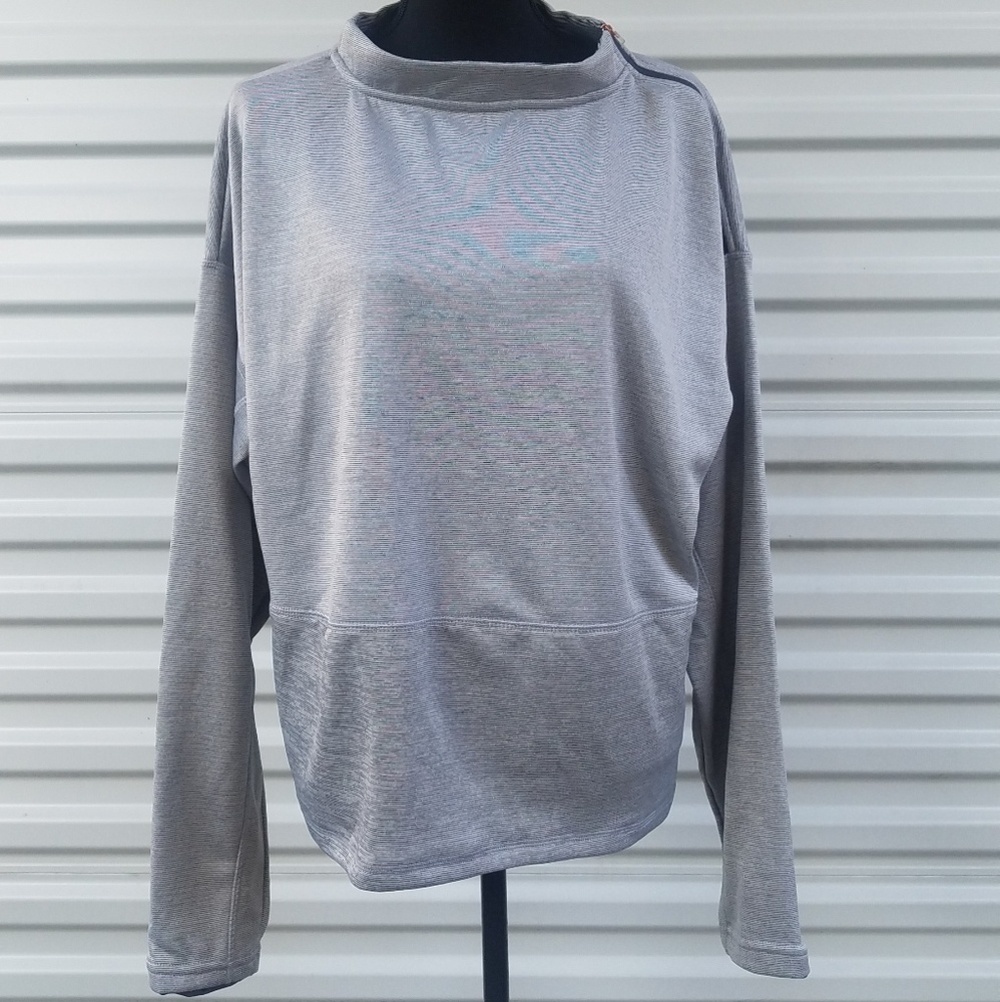 Champion long sleeve grey sweatshirt